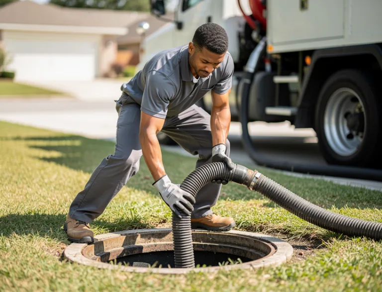 Septic tank pumping Leander
